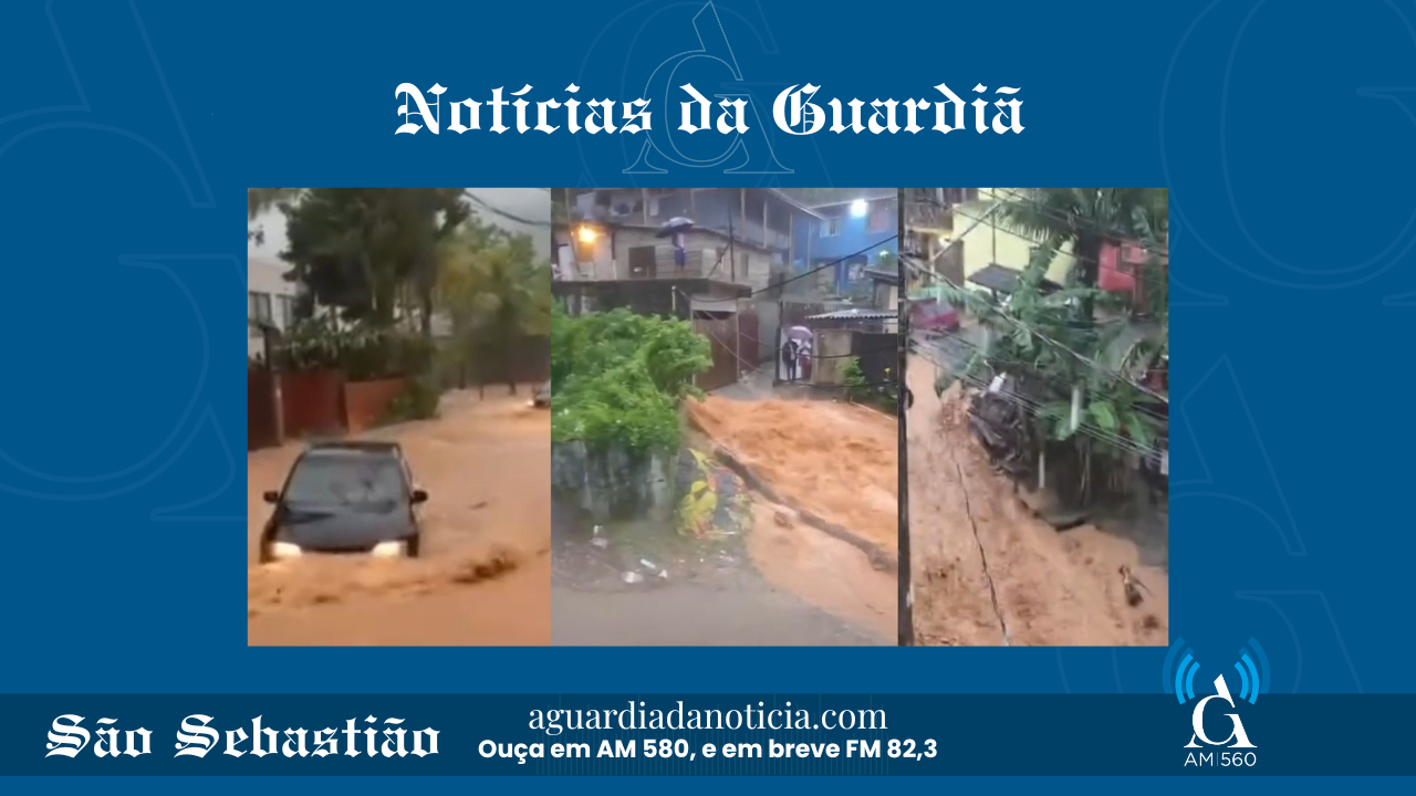 SÃO SEBASTIÃO: CHUVA EXTREMA ATINGE BOIÇUCANGA COM 125,7 MM EM QUATRO HORAS  - A Guardiã da Notícia