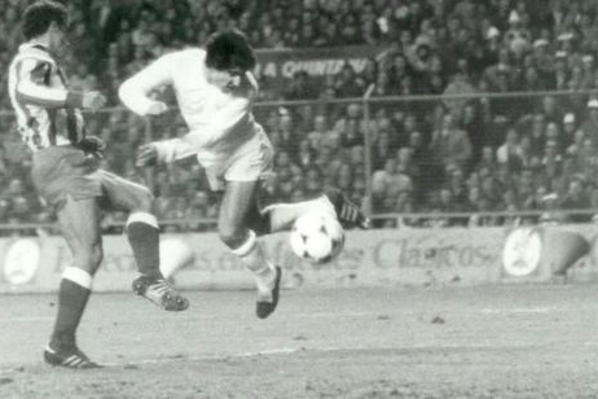 imagem do jogador Juanito, camisa 7 do Real Madrid