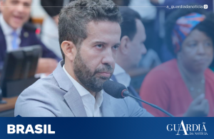 André Janones (Avante-MG) durante votação no Conselho de Ética da Câmara
