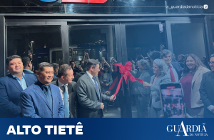 Inauguração nova sede da 55ª Subseção da OAB em Suzano - Advogados e o prefeito Rodrigo Ashiuchi aparecem na imagem