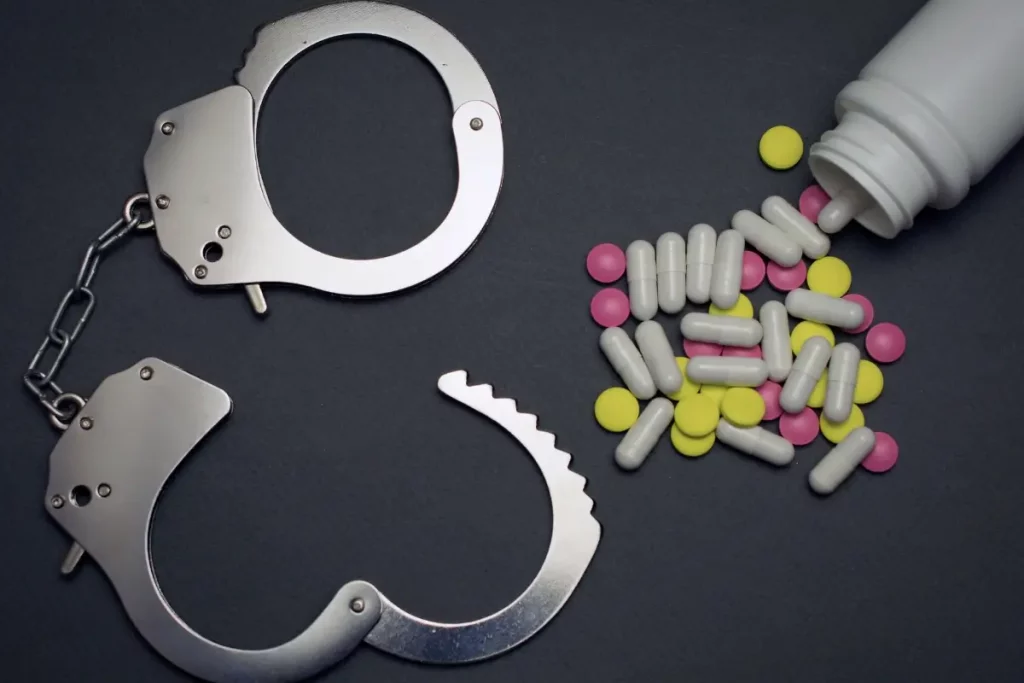 Tráfico de drogas: Prisão por tráfico